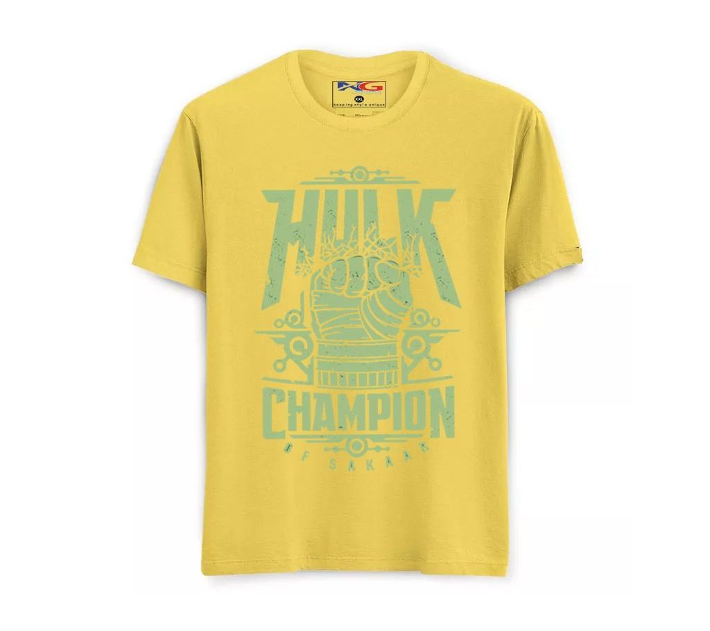 Hulk Menz Half Sleeve T-Shirt