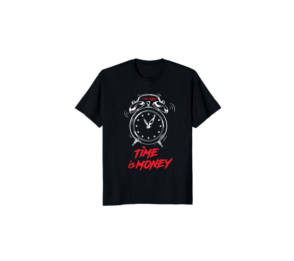 Black Cotton T-Shirt TS-290