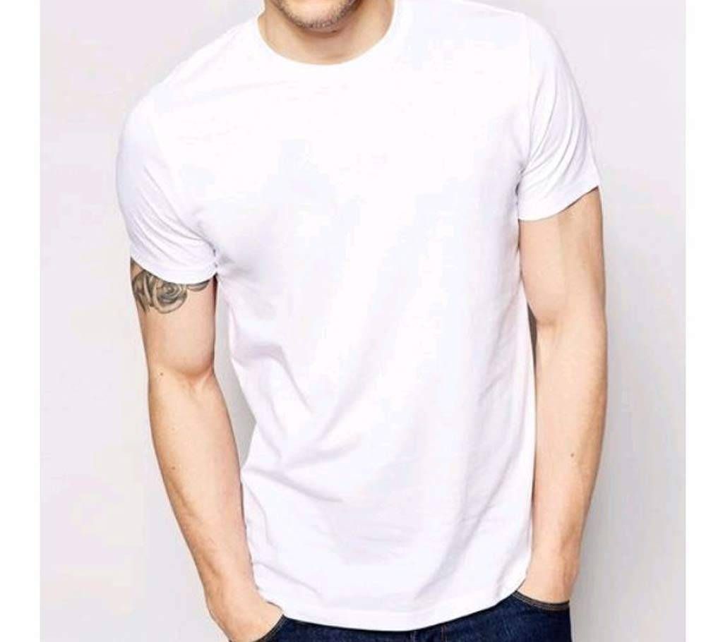 Half sliv cotton t-shit for men