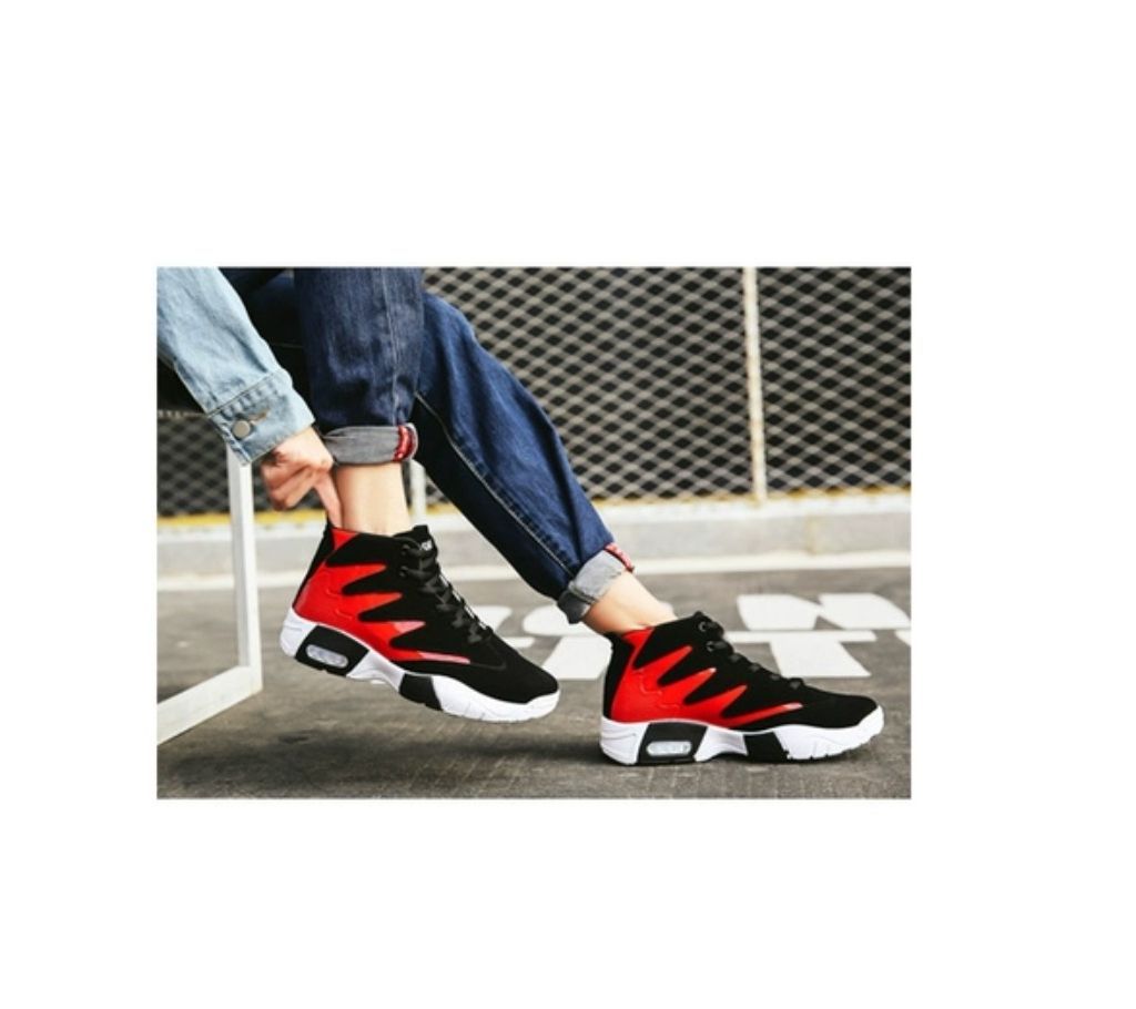 Sneakers For Male Red Color