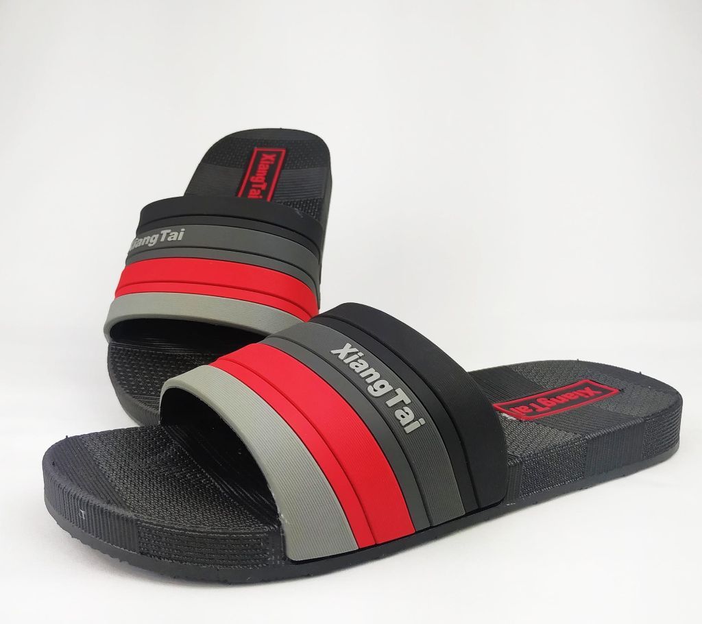 Slides Slipper| Slippers Sandals for Men| Top new Collection Xiang Tai Red