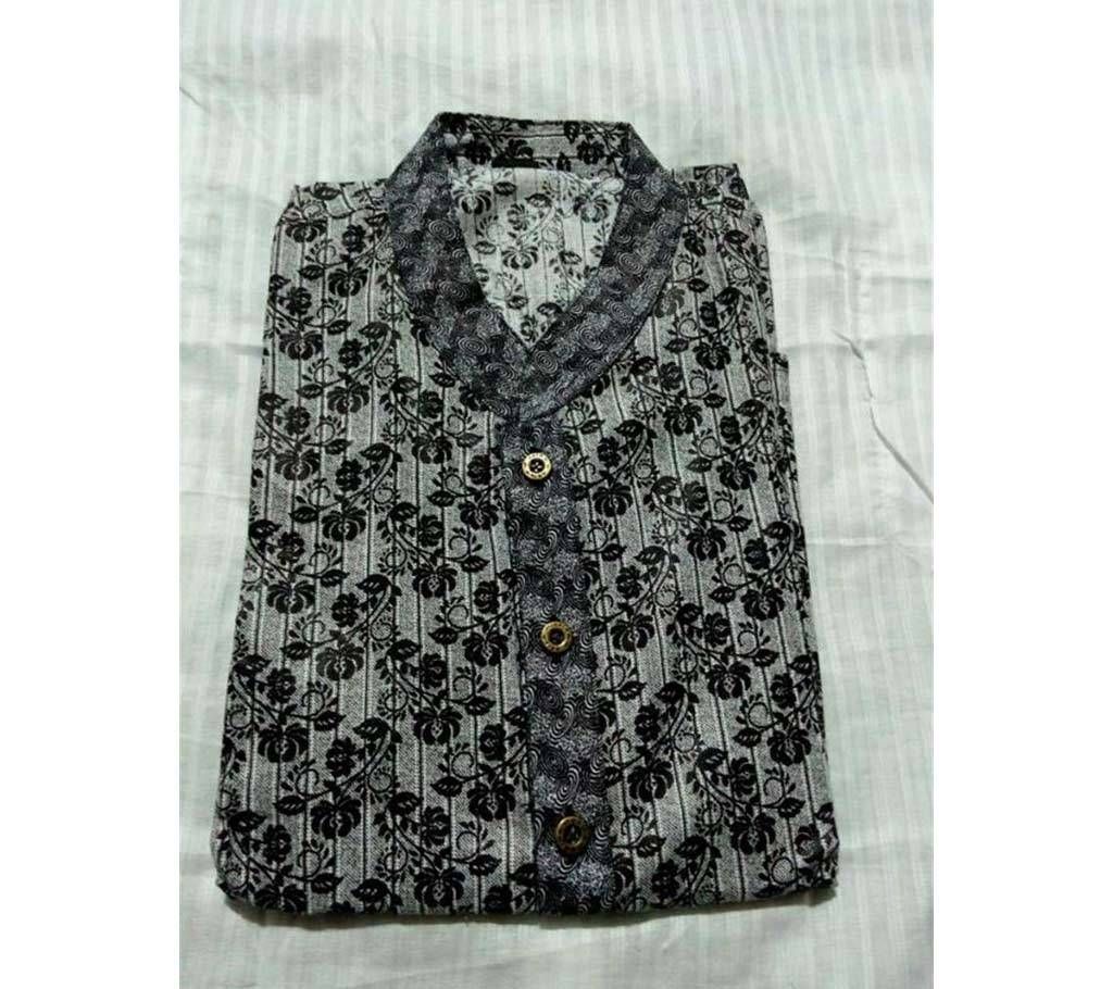 Mens Cotton Semilong Punjabi
