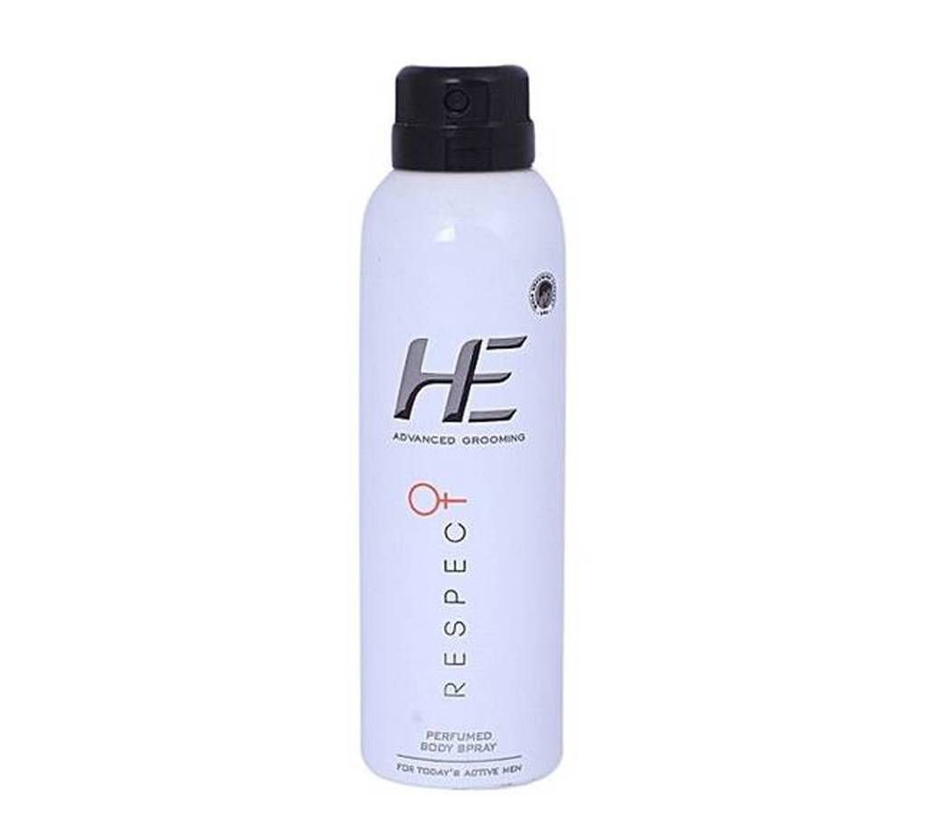 He Advanced Grooming Respect Body Spray For Men (India)