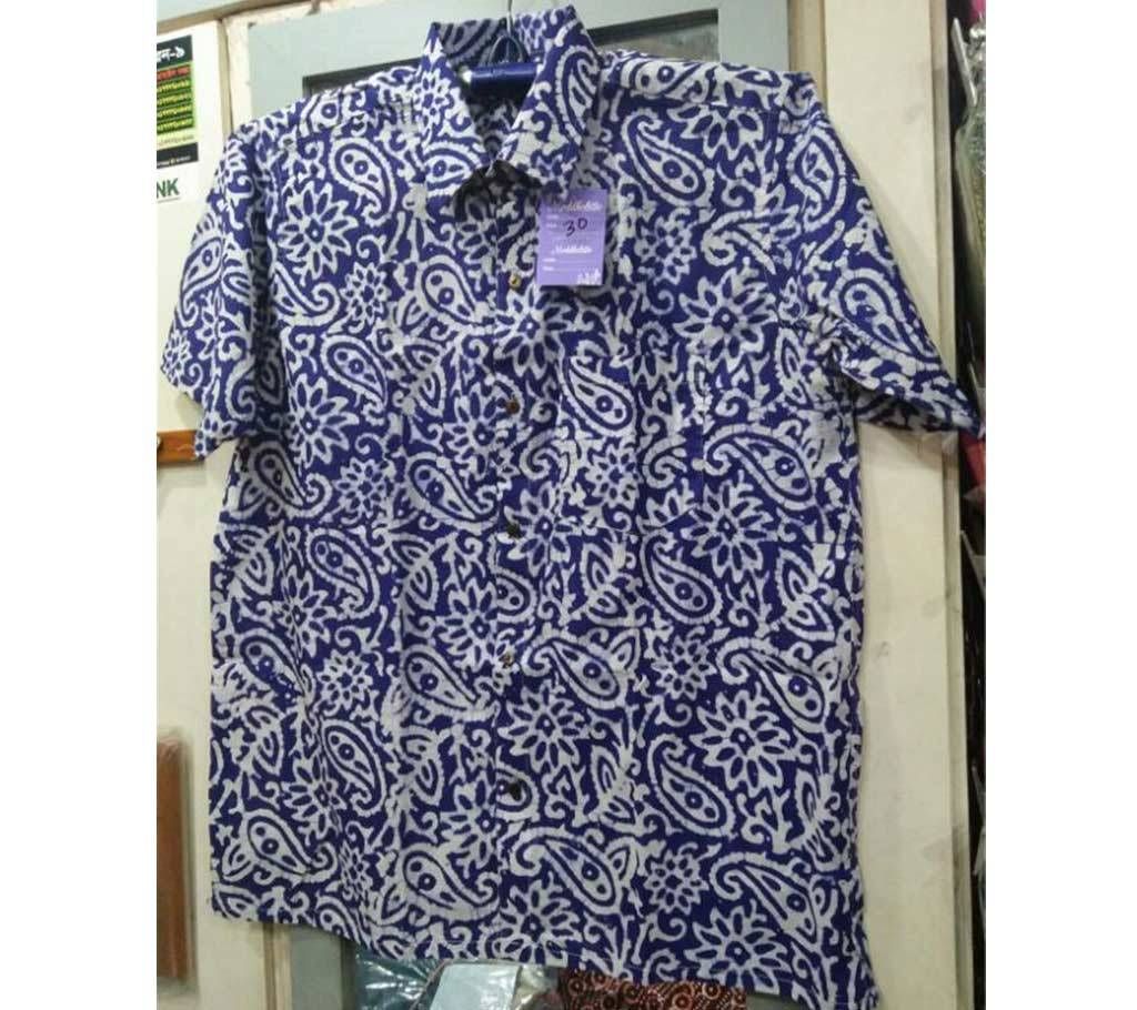 Cotton printed shirt 