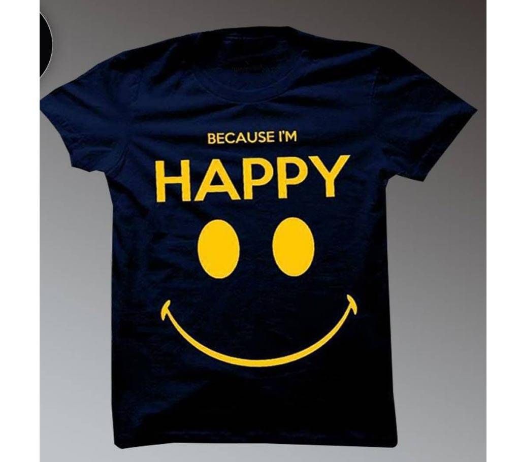 Because I'm Happy Love to Hate You Menz Round Neck T-Shirt 