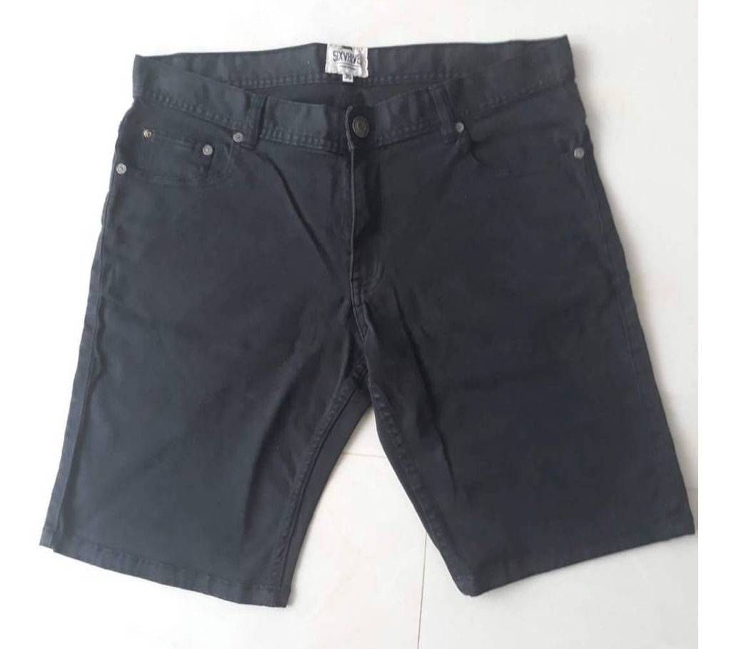 Denim short pant