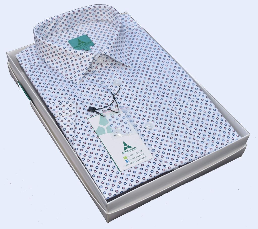 Indian Giza Cotton Half Sleeve Shirt