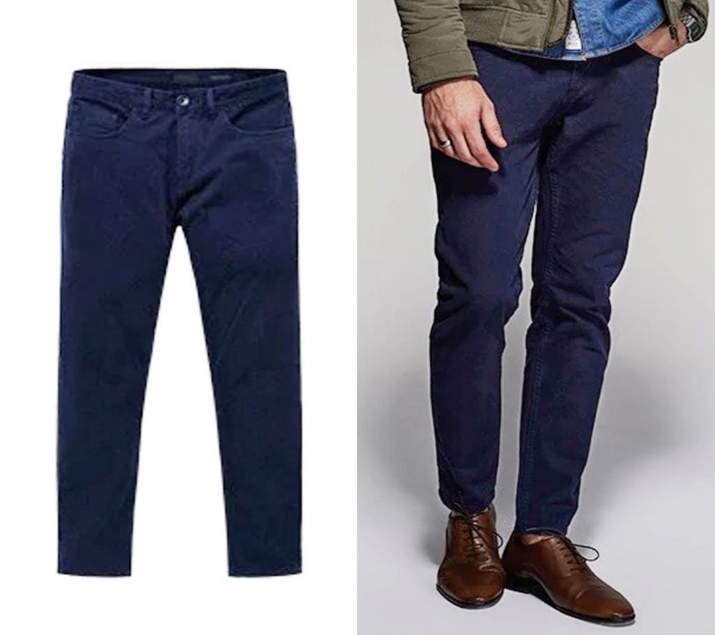 Alcott Navy Stretch Chinos-Copy 
