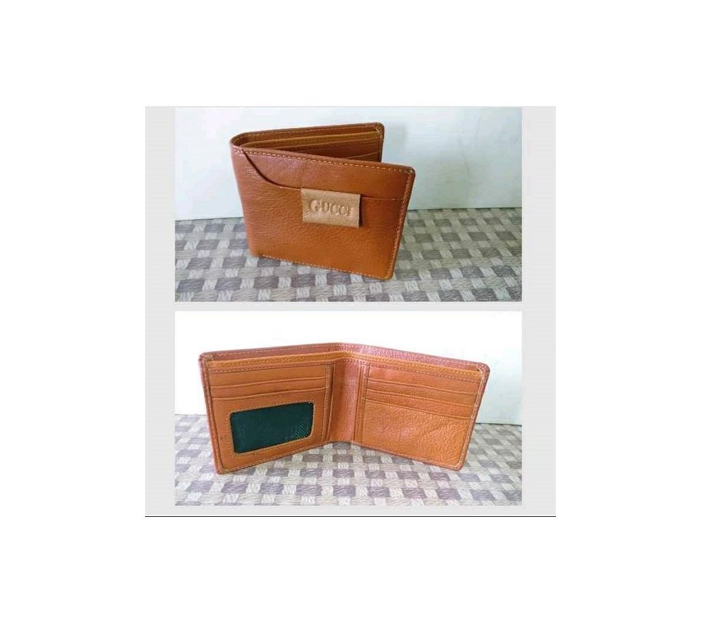 Menz leather Wallet Brown