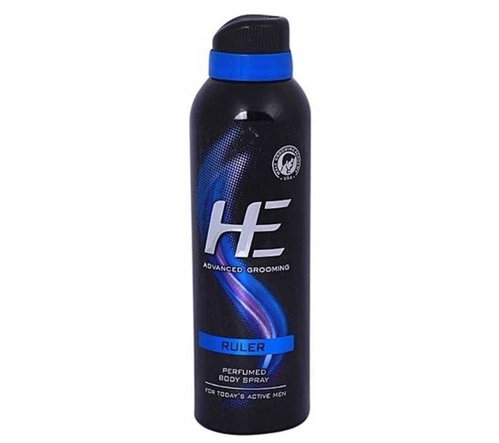 He Advanced Grooming Ruler Body Spray For Men (India)