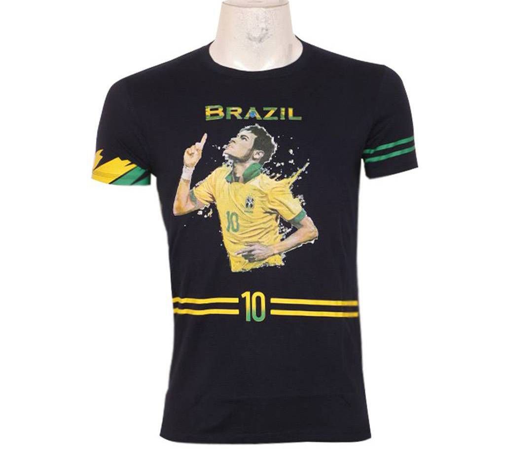 Gents Brazil Half Sleeve Cotton T-Shirt