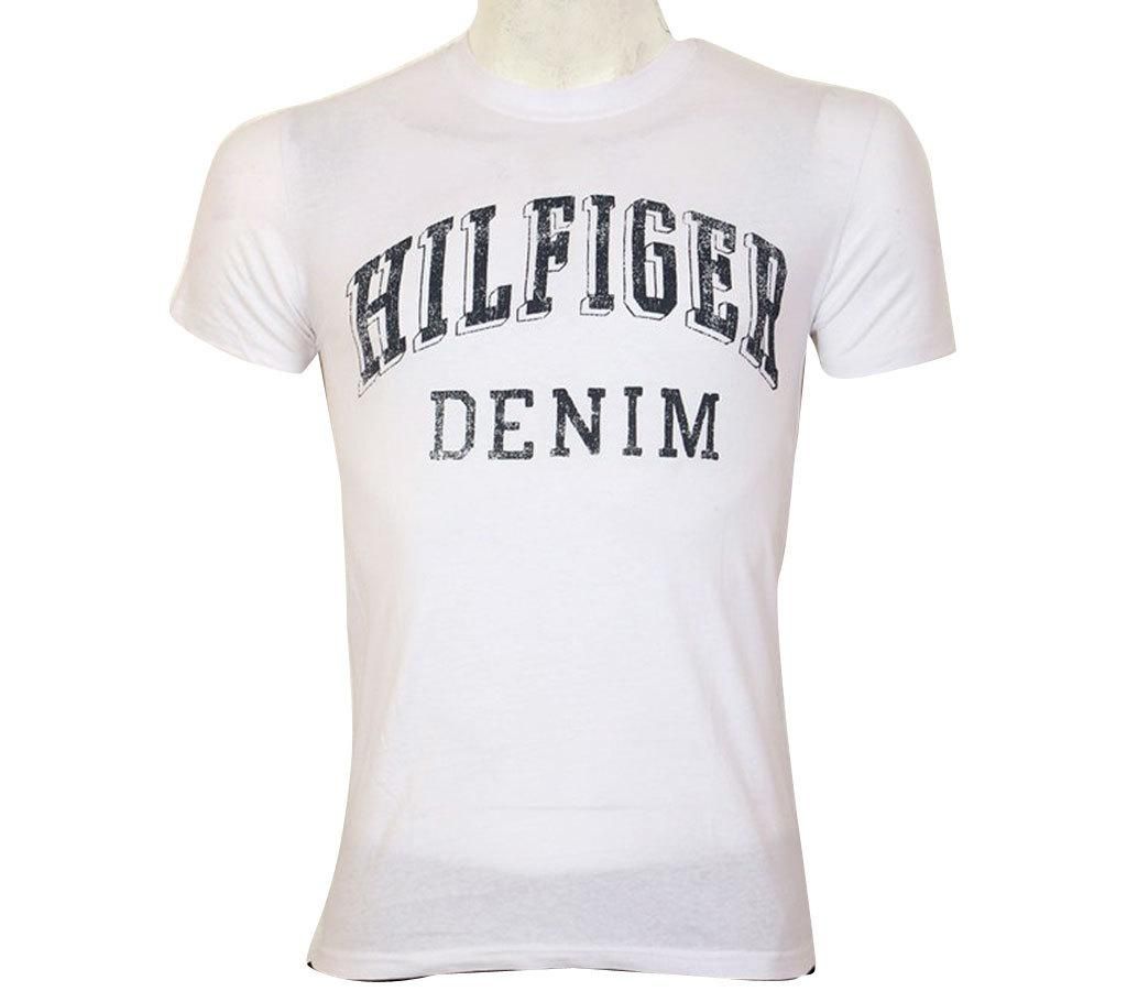 Hilfiger Denim Menz Short Sleeve Cotton T-Shirt