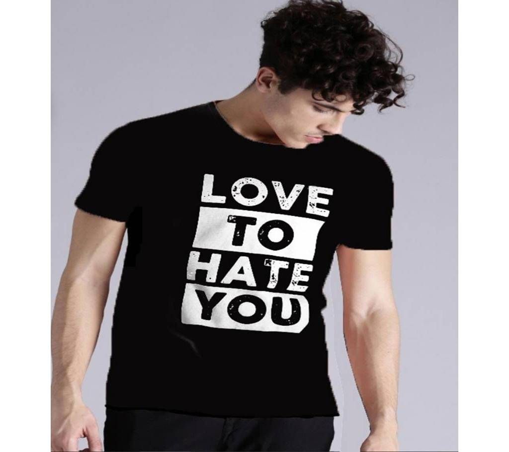 Love to Hate You Menz Round Neck T-Shirt 