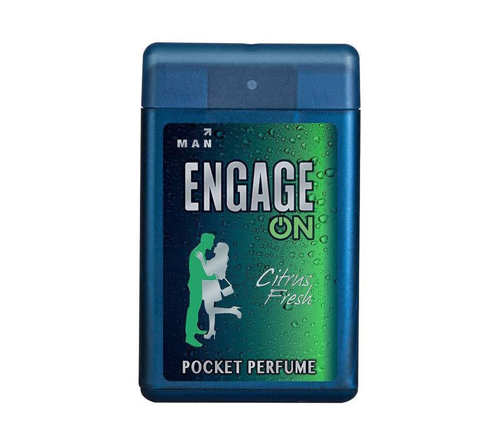 Engage On Citrus Fresh Gents Pocket Perfume 18ml India