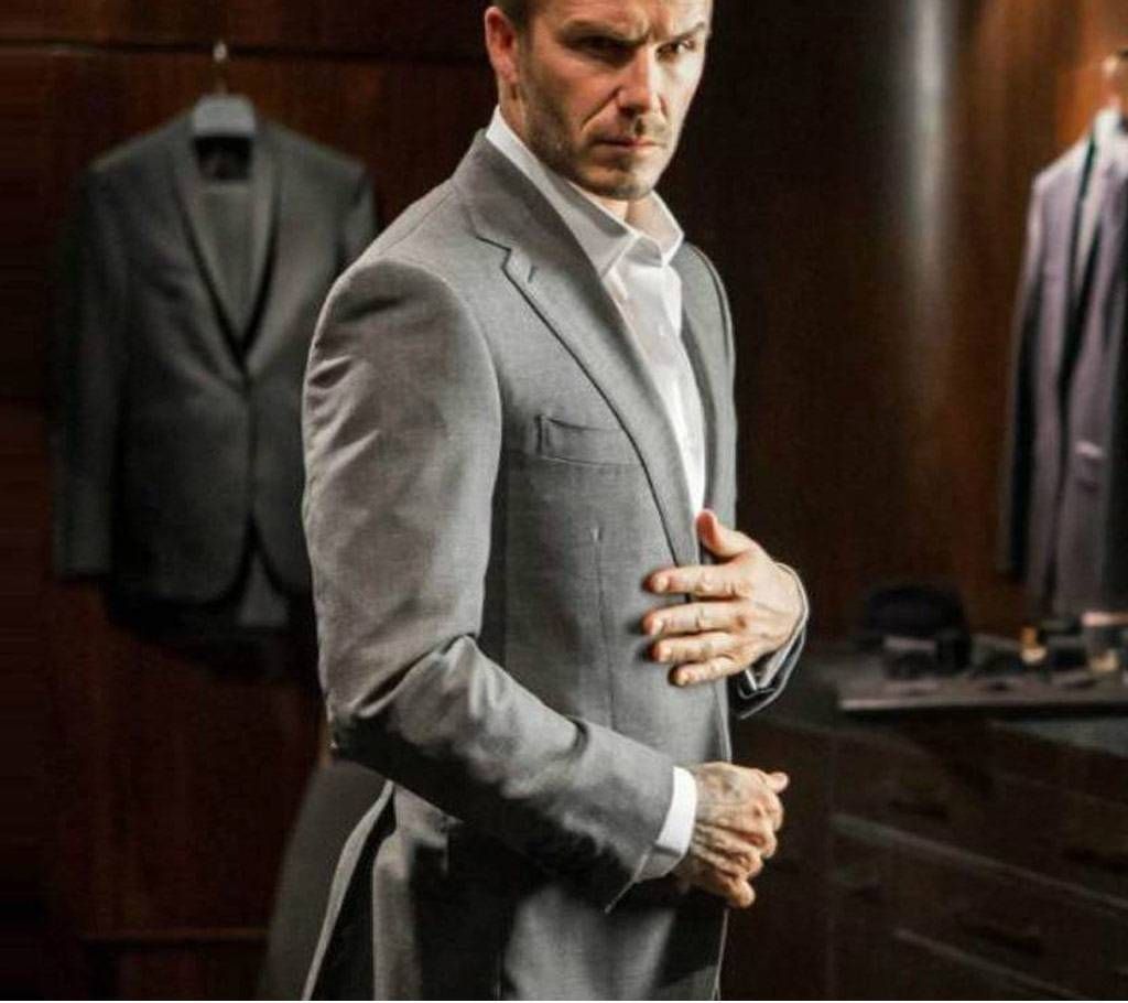 Long Sleeve Casual Blazer - Light Ash