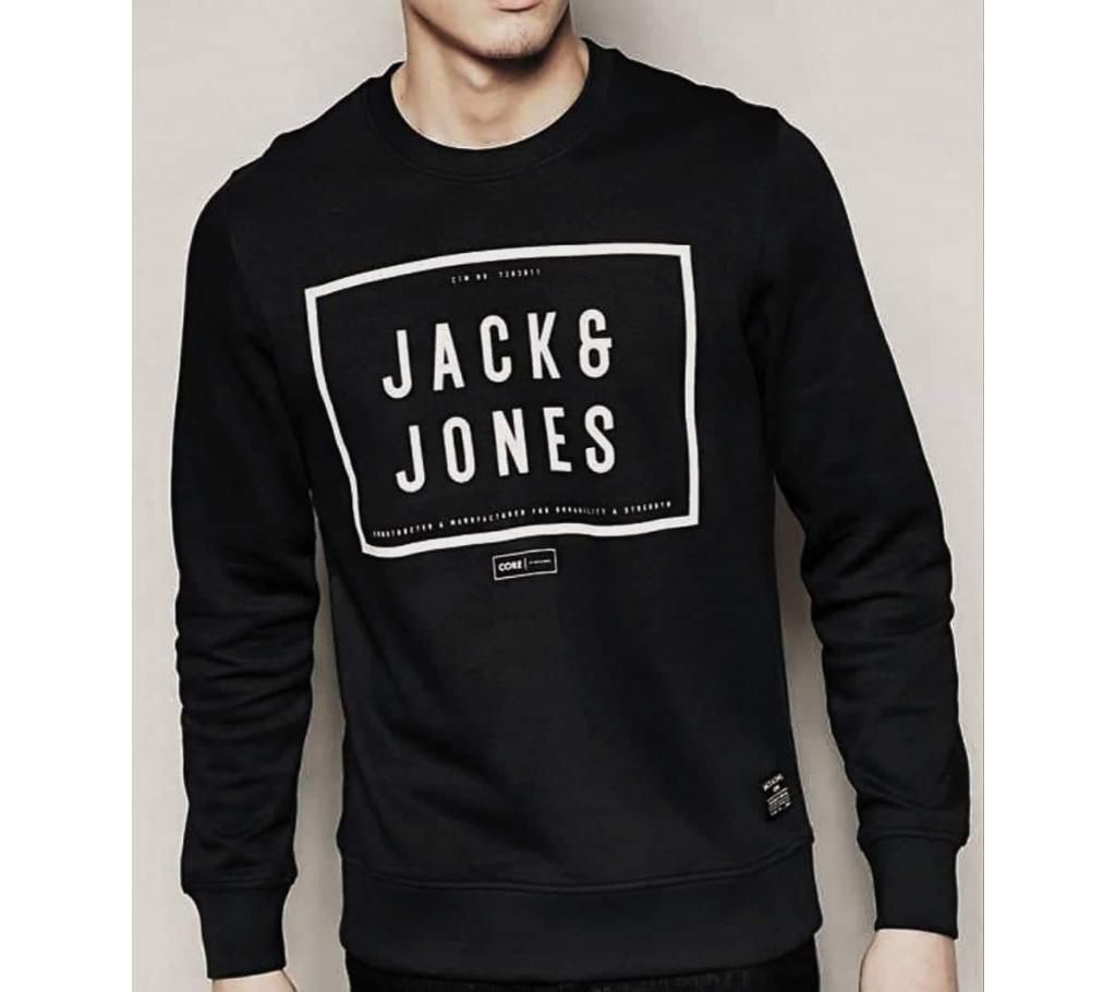 Jack and Jones Full Sleeve T shirt Blue and Black