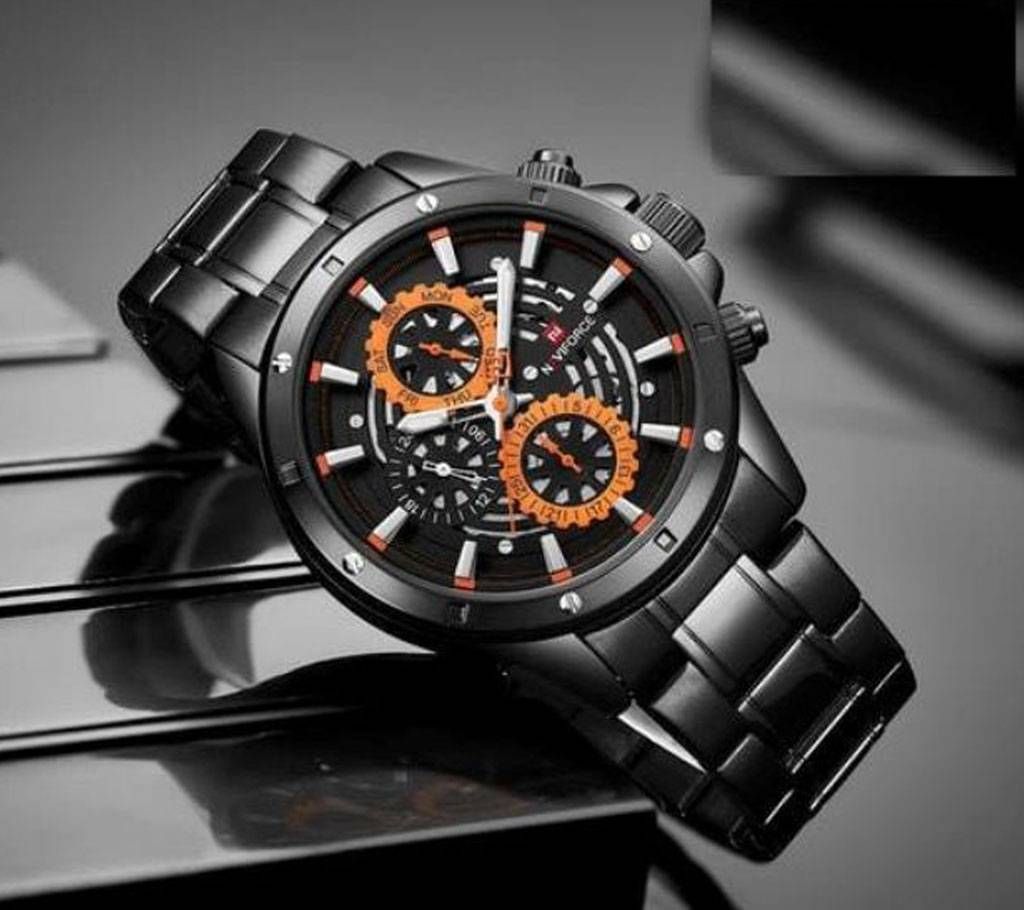 Product details of Naviforce Stainless steel Chronograph Wrist watch for Men - NF-9149B