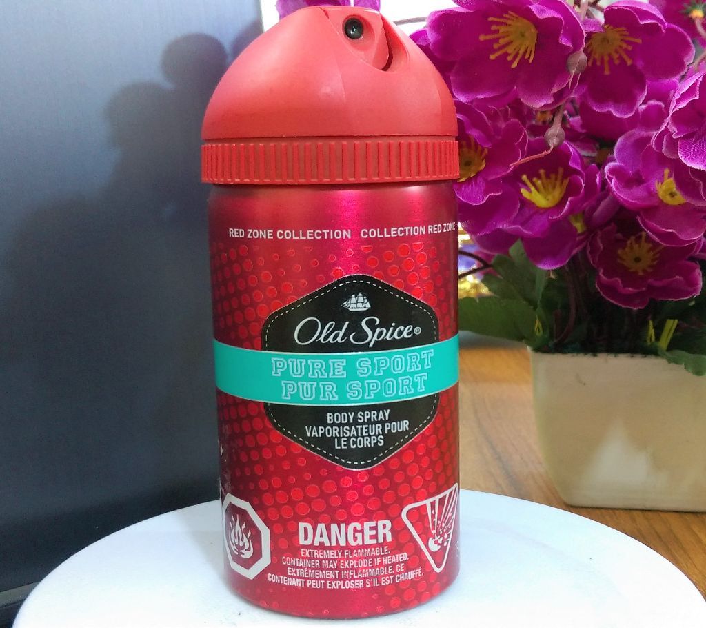 Old Spice Red pure sport pur sport men body spray