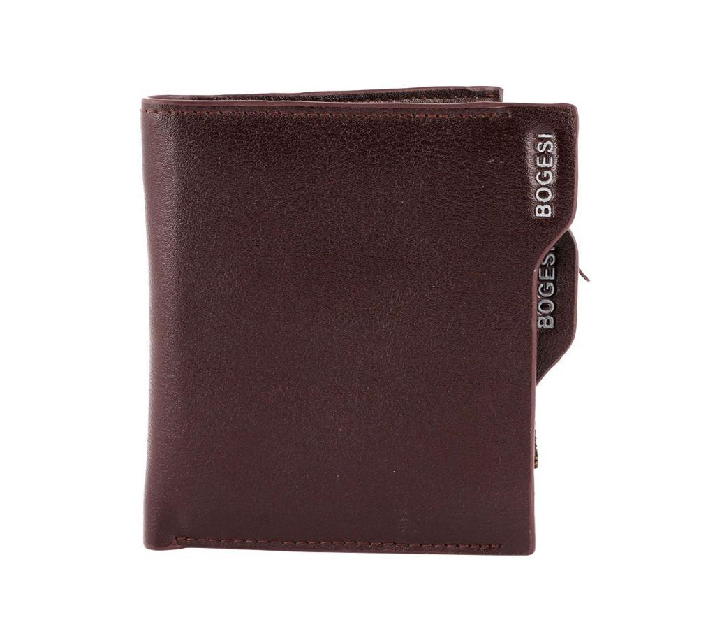 Brown PU Leather Wallet For Men