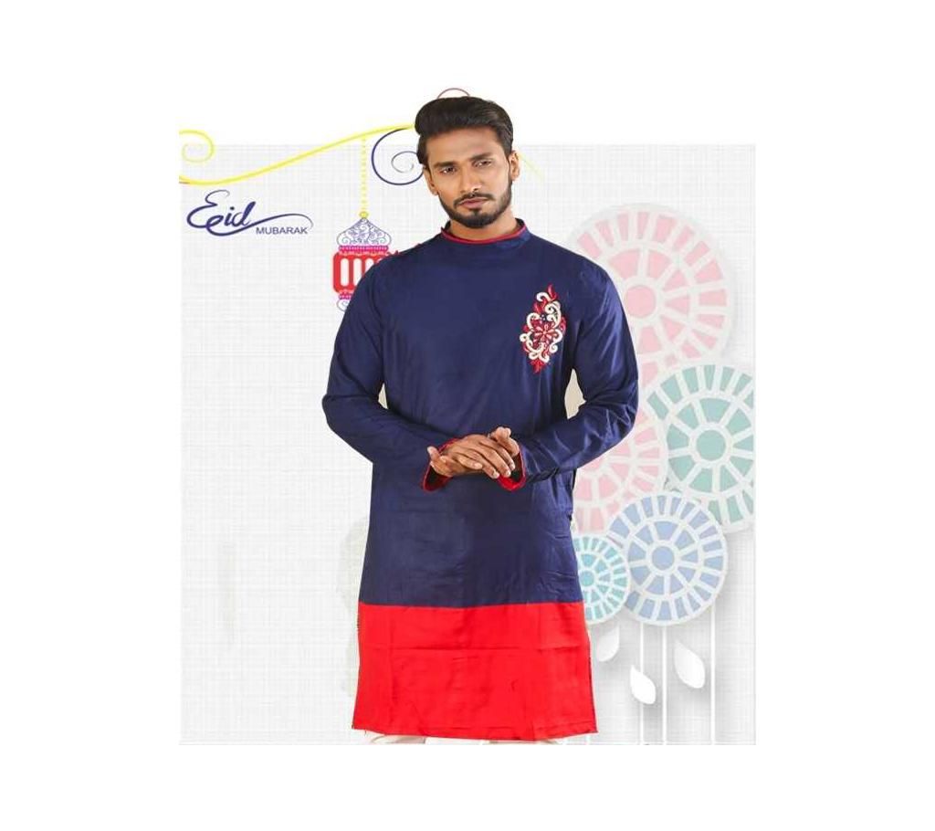 Exclusive Design Embroidery Cotton Punjabi