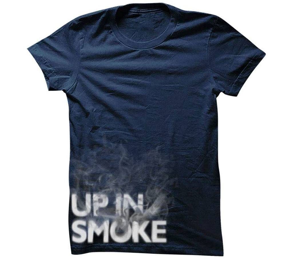 " UP IN SMOKE"  Gents half sleeve t-shirt 