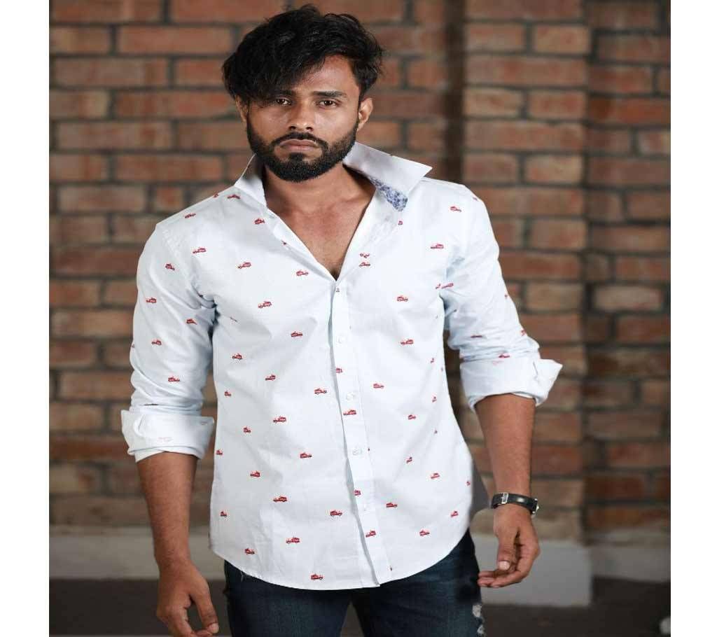 Mens Pure Cotton Shirt- MCS028- BUT