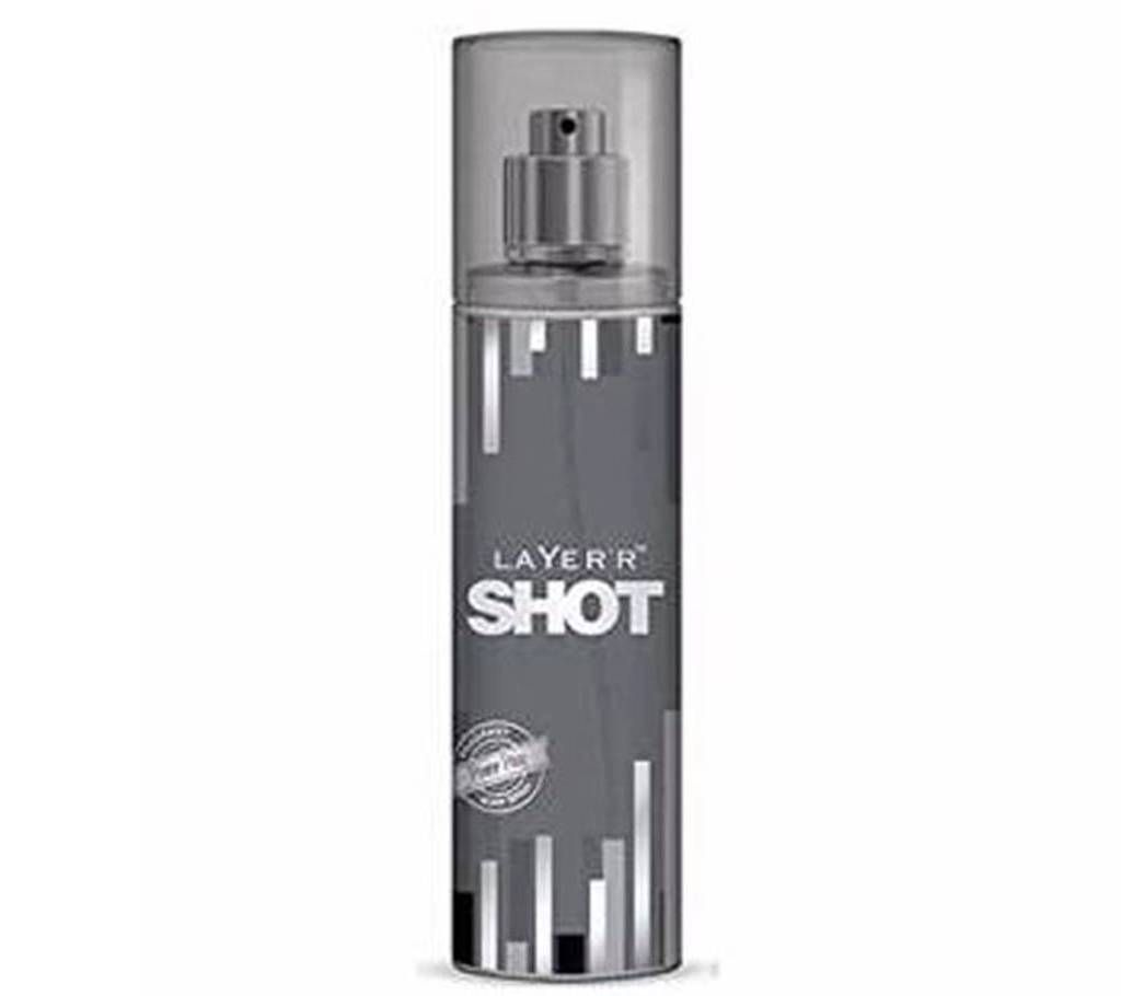Layer shot power play body spray for men 