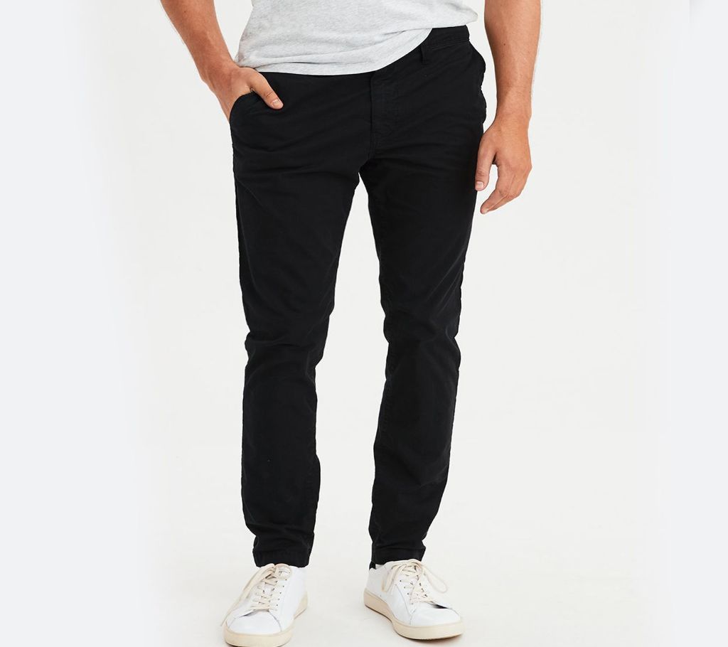 Mens Gabardine Pant - Black 03 - BBF