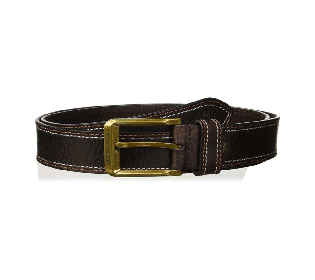 Woodland Genuine Leather Belt - 1039008 (Brown)