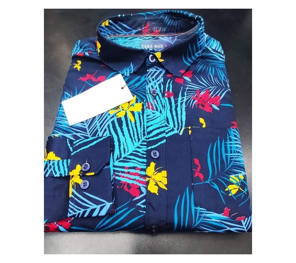 Full Sleeve Casual Cotton Shirt For Men - 003 - 8FIC 