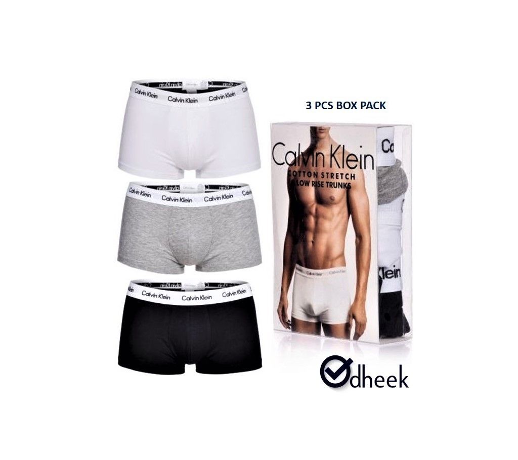 CK Brand Boxer 3 Pcs Box Underwear for Men-copy
