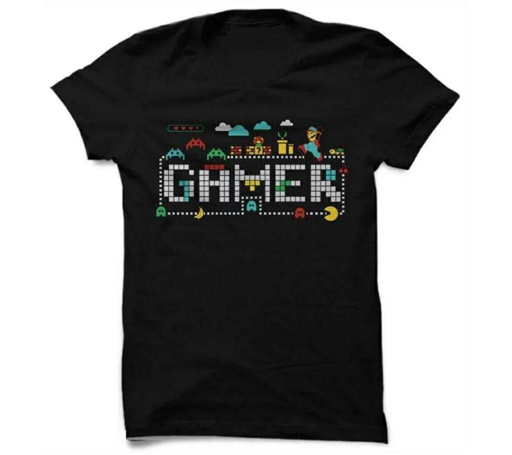 Gamer stylish menz cotton T-Shirt