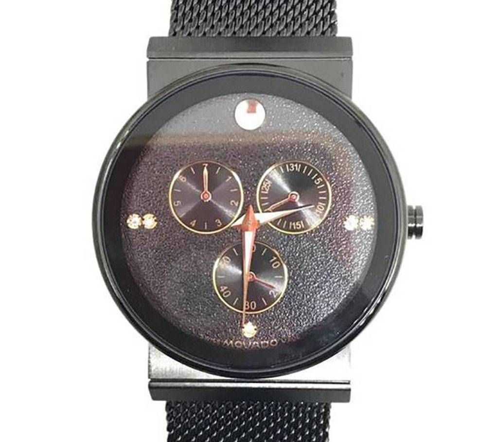Movado 0998M Stainless Steel Wrist Watch For Male