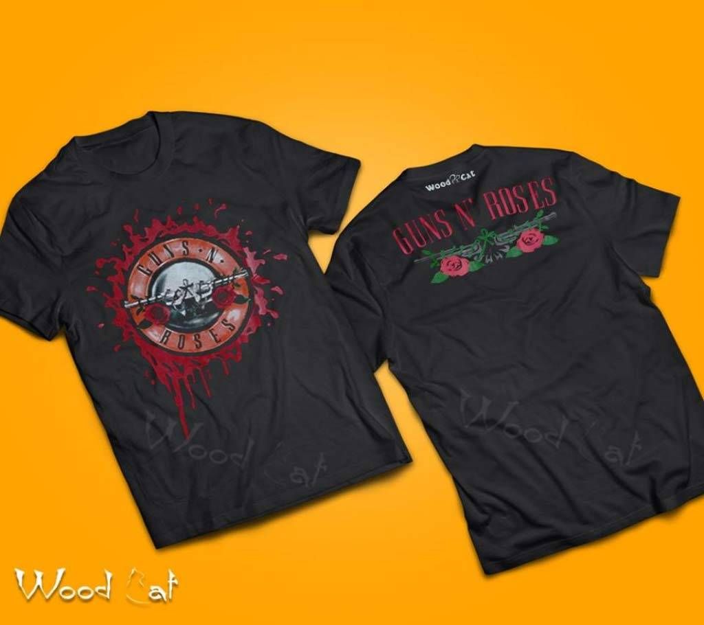 Guns N Roses(2) Half Sleeve T-Shirt For Men