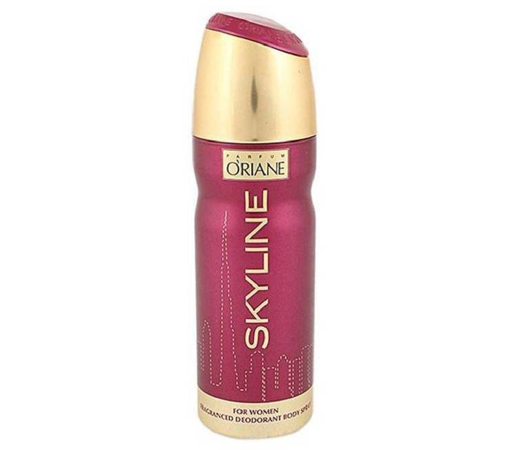 Oriane Skyline Deodorant Body Spray For Women 25ml - Indian