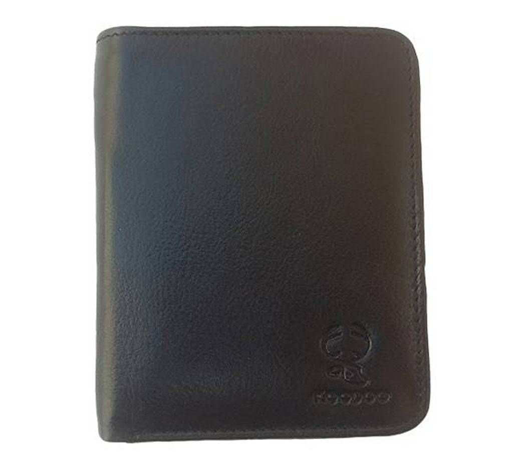 Genuine Leather Wallet for Men with Zipper Coin Pocket, ID Window, Card Holders
