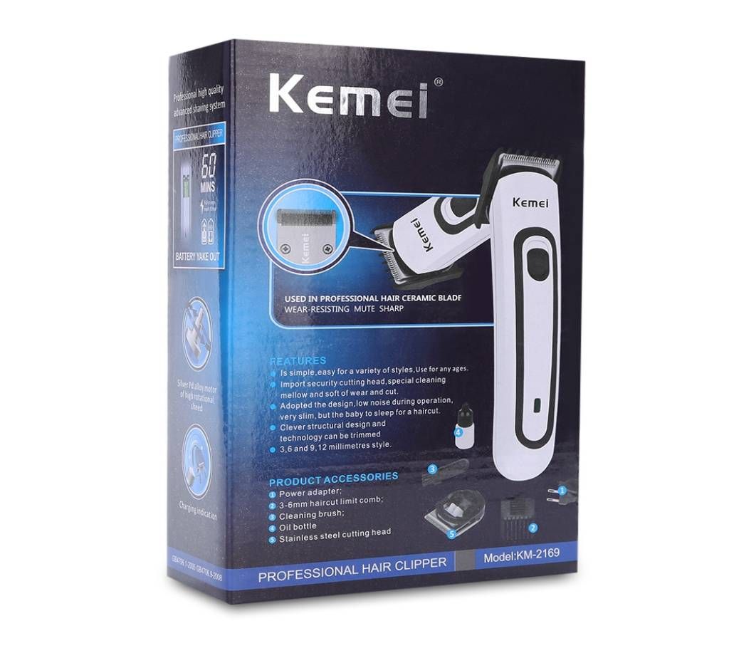 Kemei KM-2169 Processional Hair Clipper Trimmer