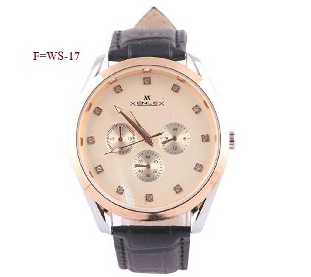 xenlex gents watch. F=Ws-17