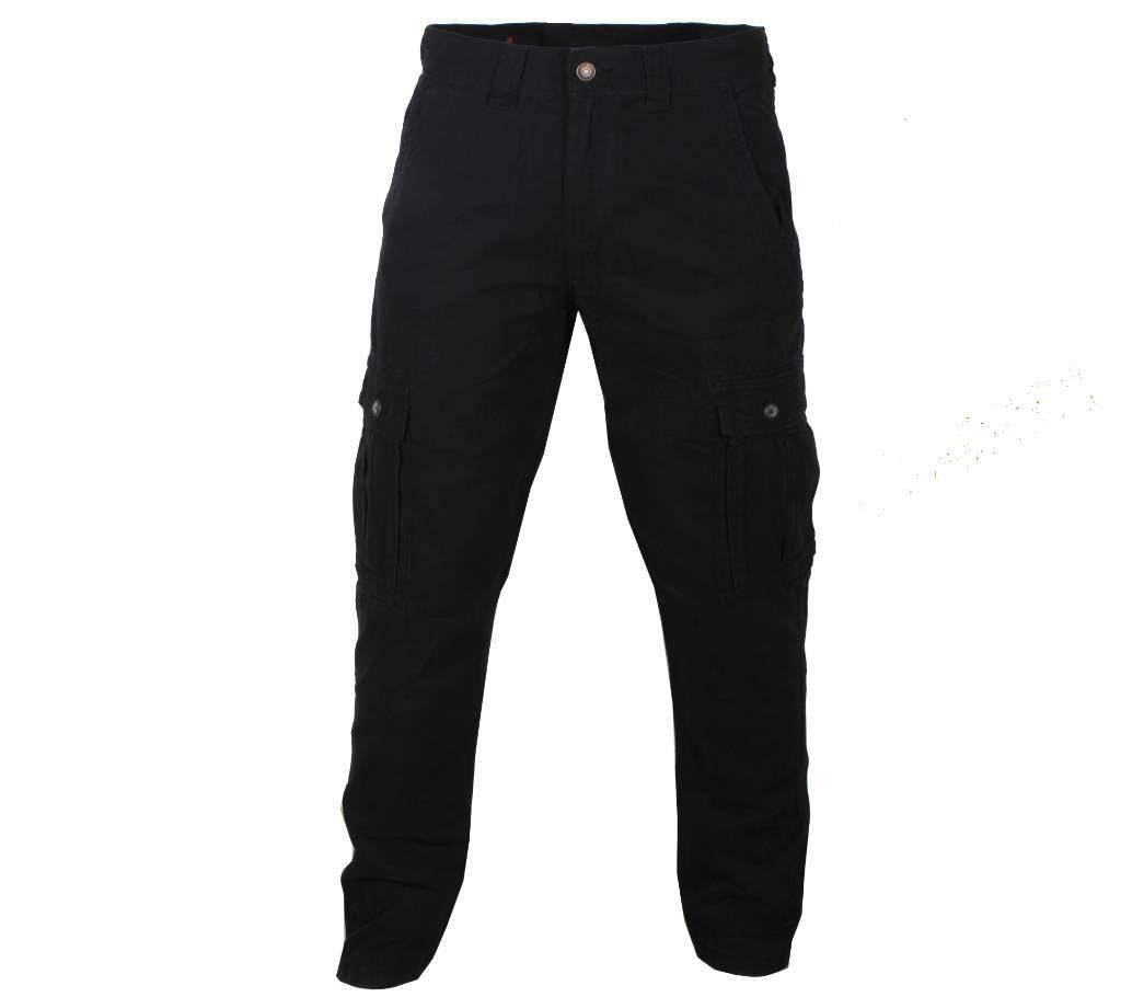 Denim Cargo Pants