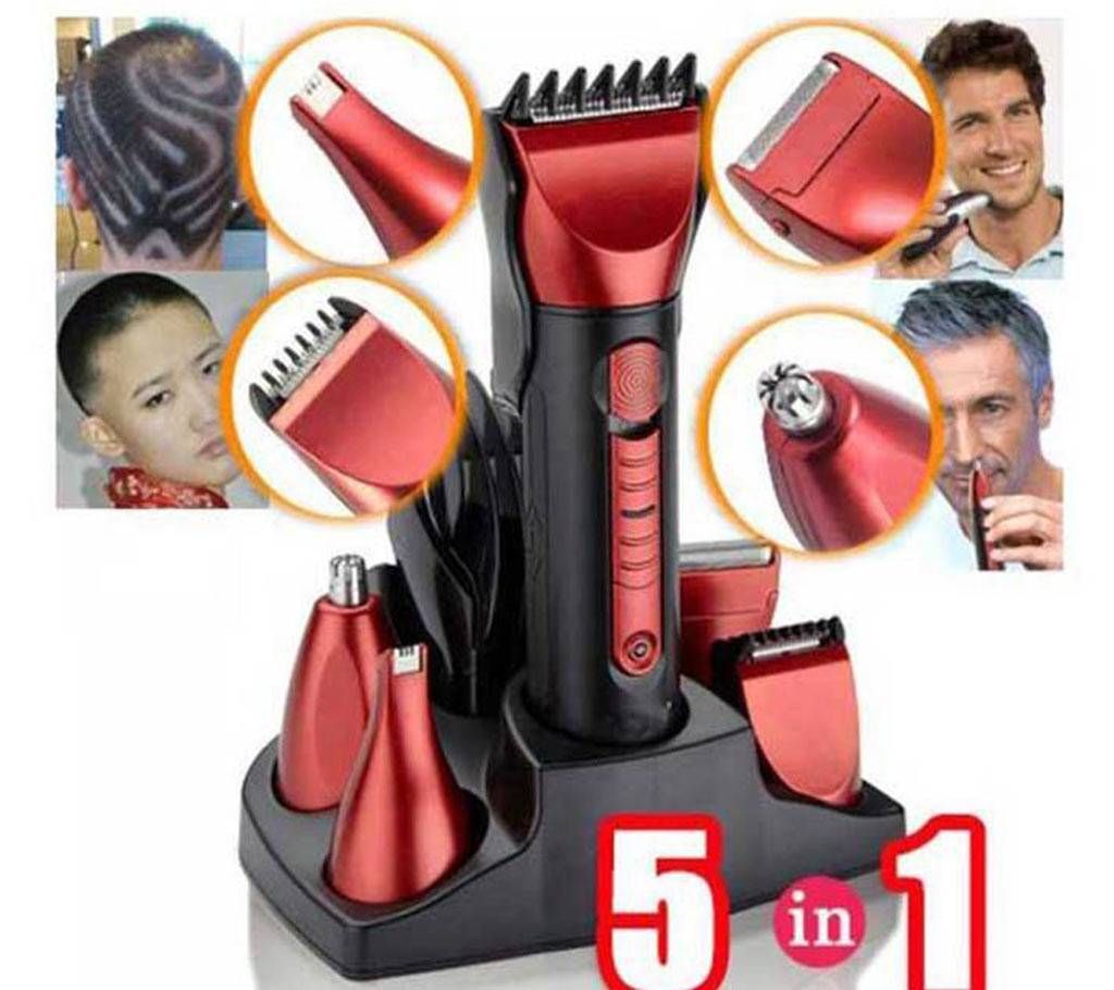 Kemei 8058 5 in 1  hair trimmer and shaver