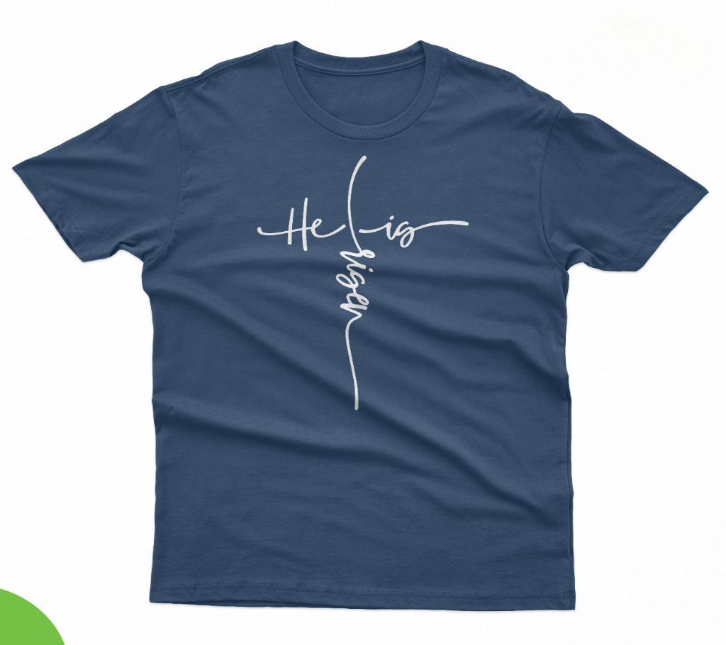 Navy Blue Color Short Sleeve T-Shirt for Men