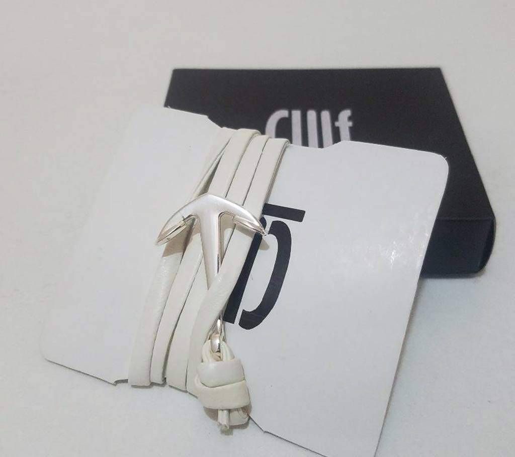 LEATHER ANCHOR BRACELET for men (LSW2)