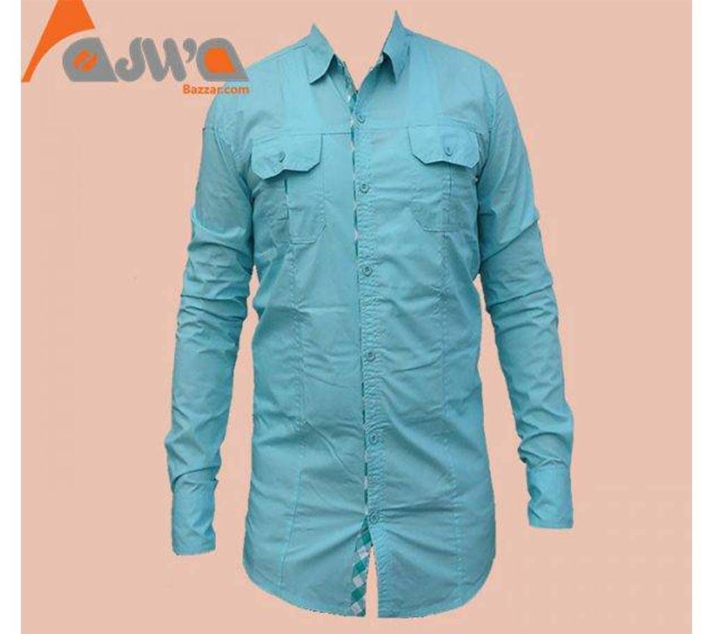 Gents Full-Sleeve Fine Cotton Shirt
