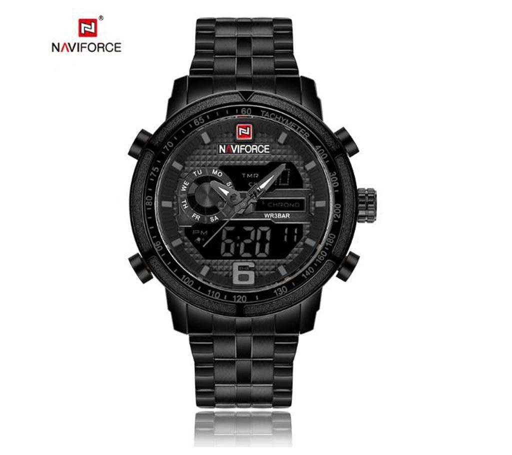 Naviforce NF-9119 Dual time men's wrist watch