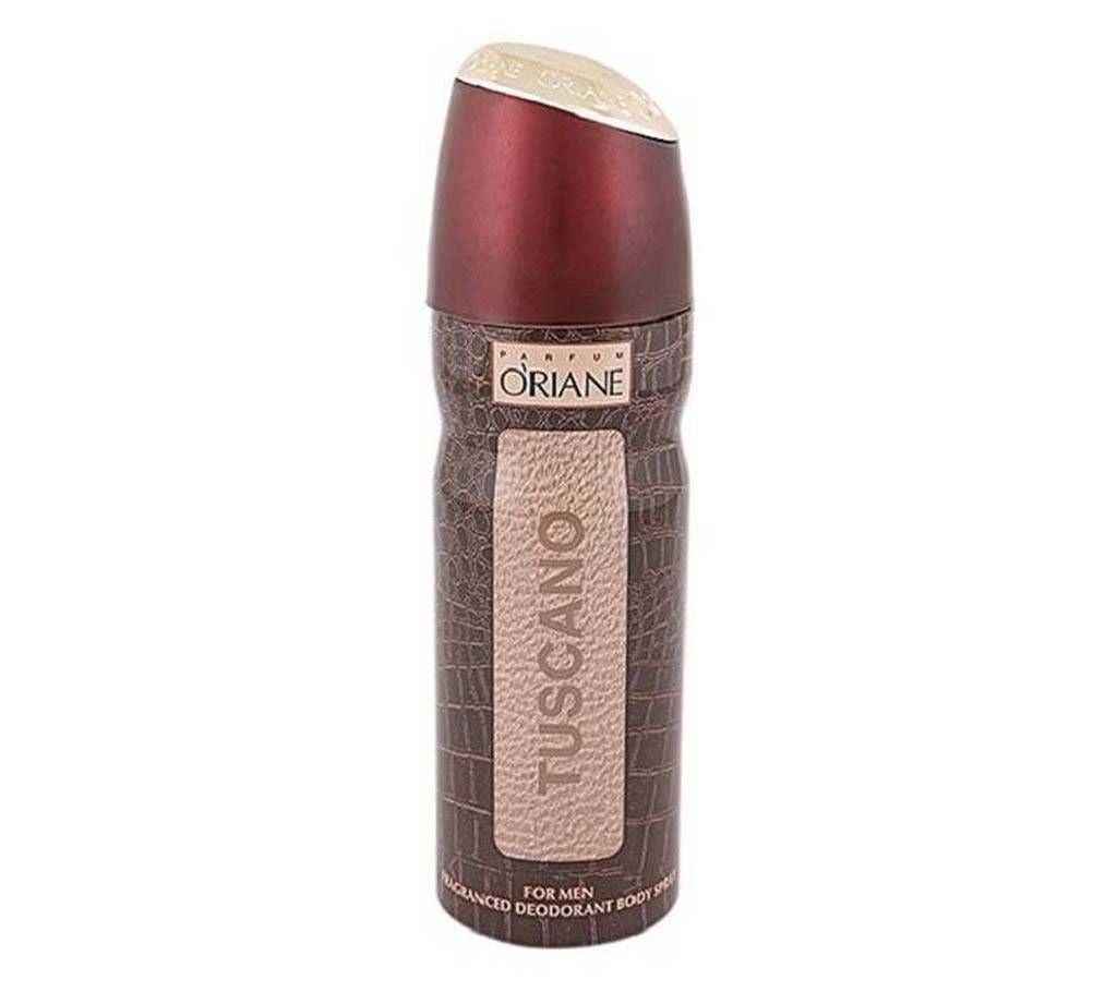 Oriane Tuscano Deodorant Body Spray For Men 250ml - India