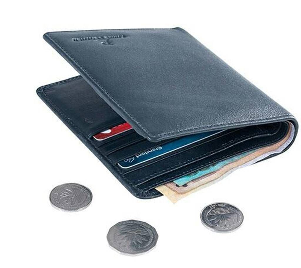 Gents Formal Leather Wallet - Black