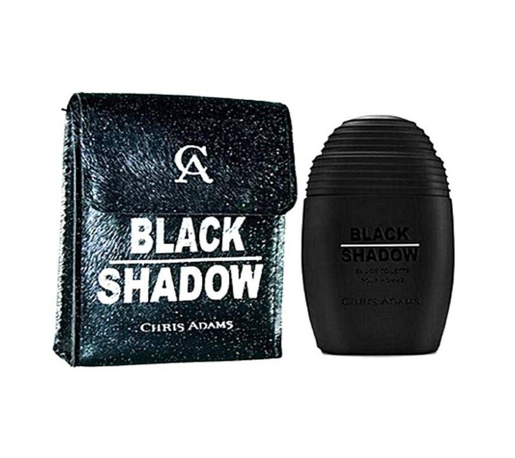 Chris Adams Pack of 2 Black Shadow Eau De Parfum for Men 200ml - France Original
