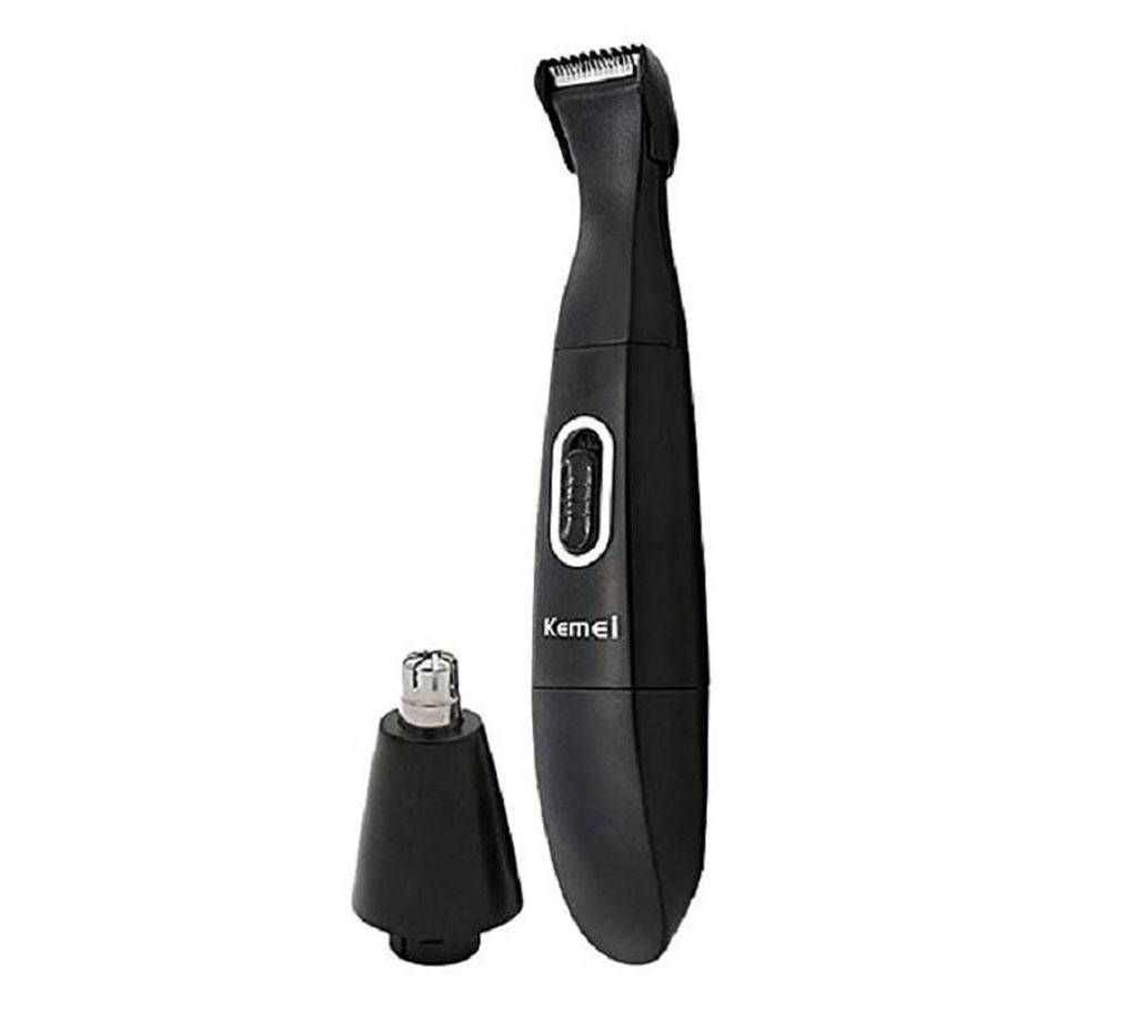 Kemei Nose and Hair Trimmer KM-3303 - Black