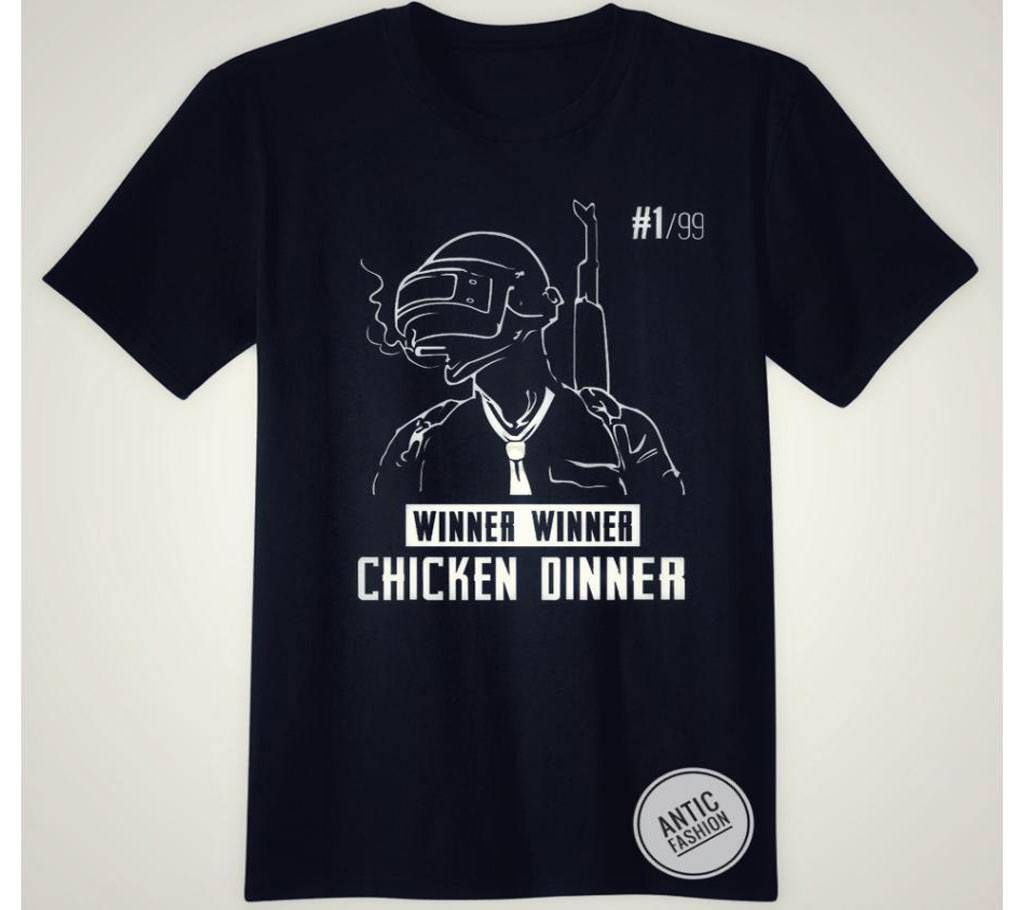 New PUBG T Shirt Of Chicken Dinner