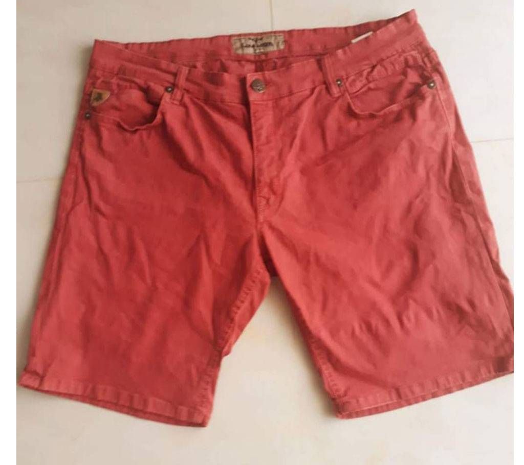 Denim short pan